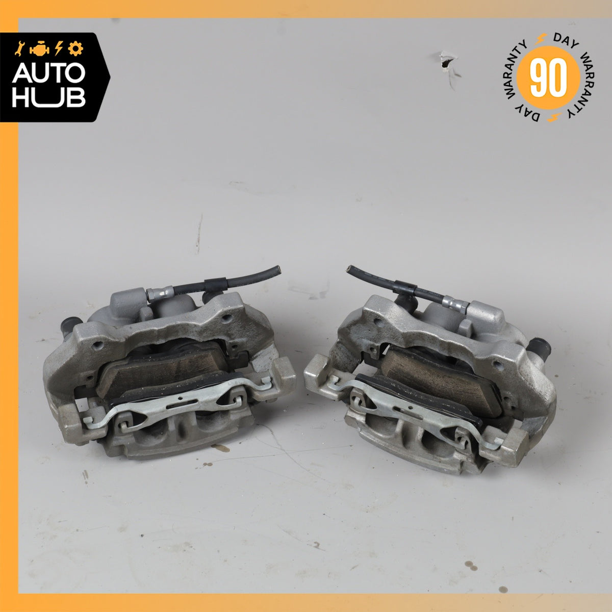 Mercedes X166 GL350 GLE400 Front Left & Right Brake Caliper Calipers Set OEM - photo 16