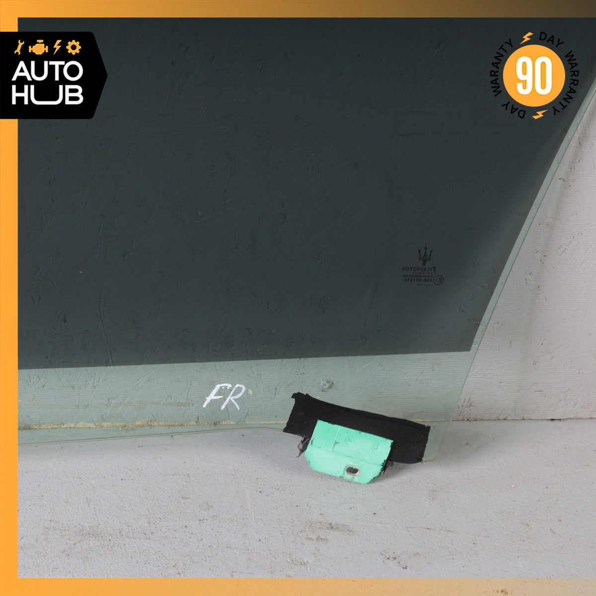 03-13 Maserati Quattroporte M139 Front Right Side Door Window Glass OEM 84k - photo 11