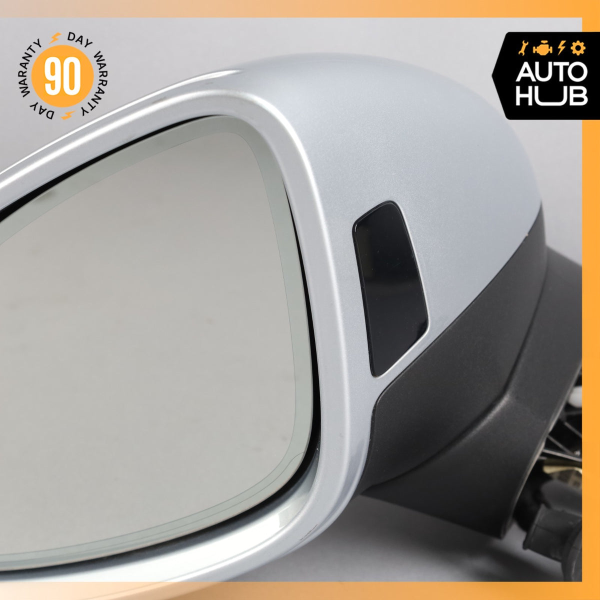 15-18 Porsche Cayenne 958 Left Side Rear View Door Mirror w/ Blind Spot OEM 31k - photo 7