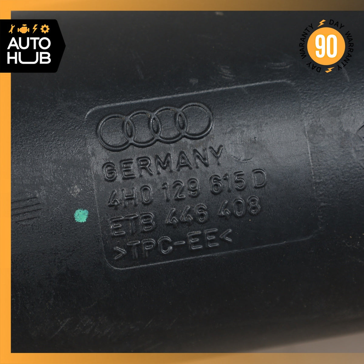 11-14 Audi D4 A8  Air Intake Duct Pipe Hose Left Side OEM - photo 11