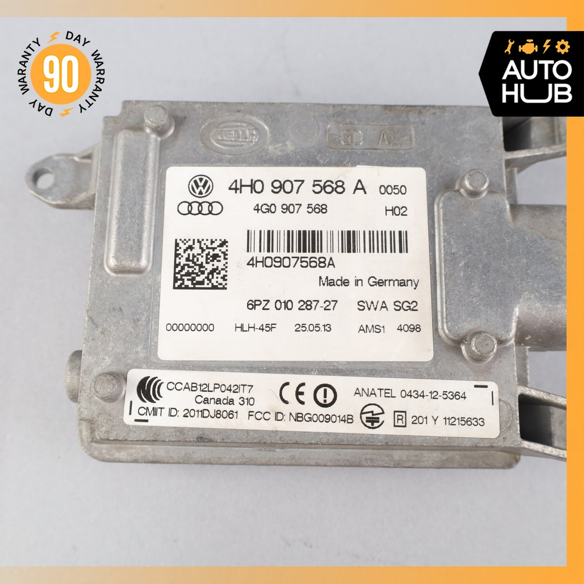 11-18 Audi D4 A8 Rear Left Distance Radar Blind Spot Control Module OEM - photo 9