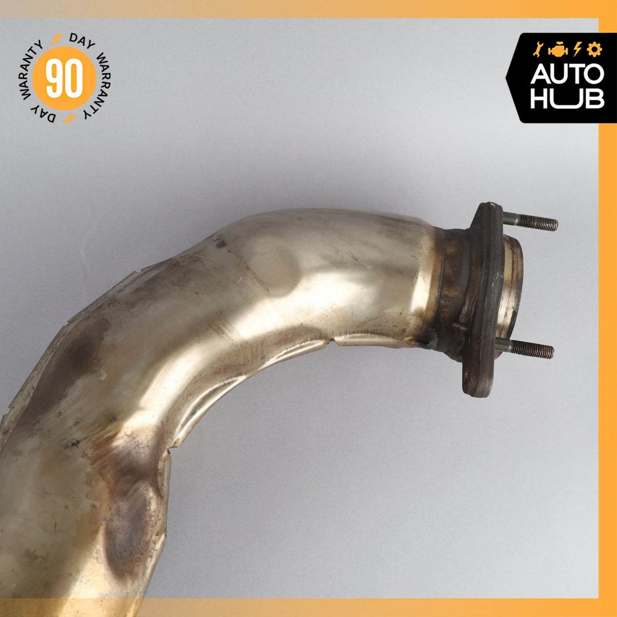 00-02 Bentley Arnage 6.8L V8 Exhaust Downpipe PJ55232PB OEM 30k - photo 5