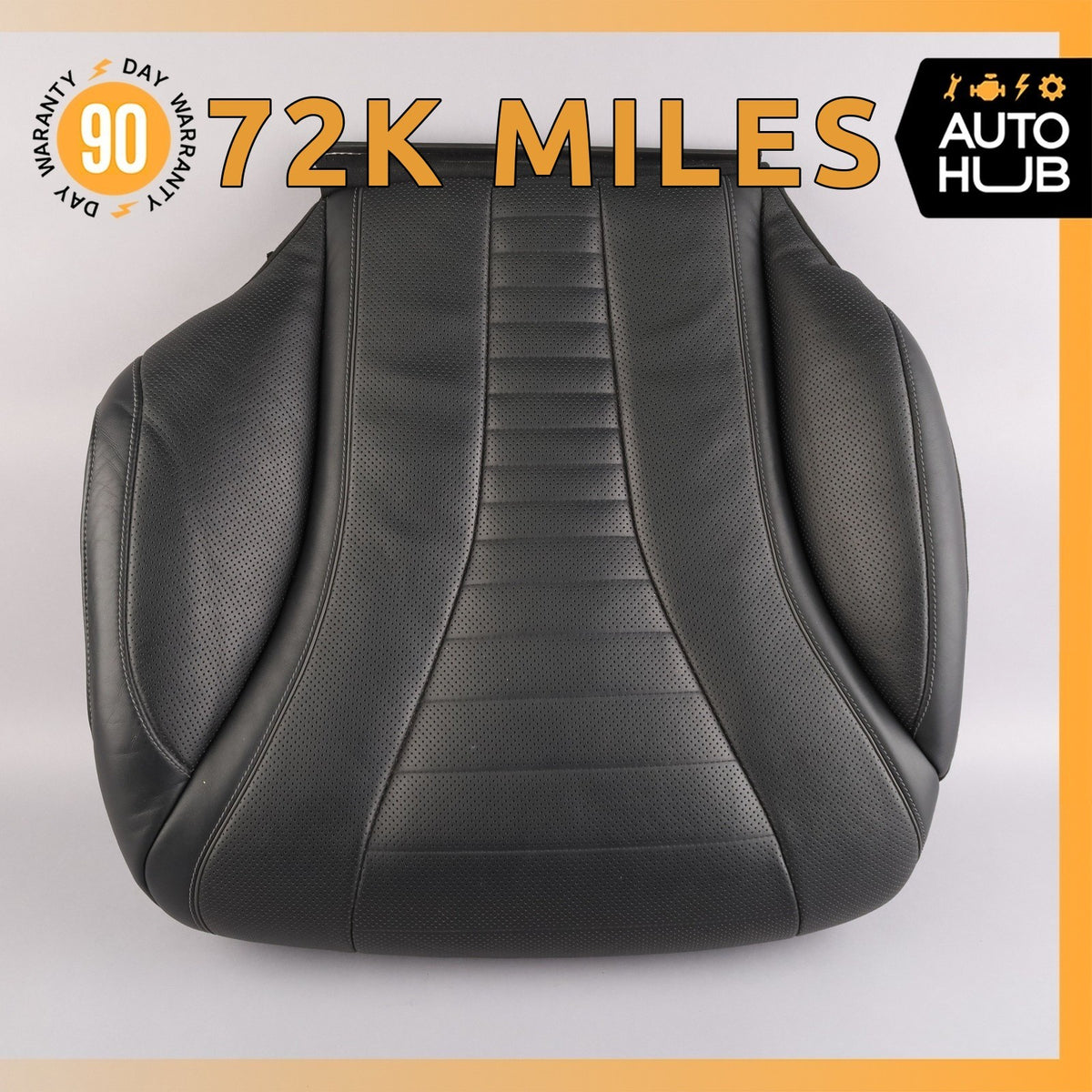14-17 Mercedes W222 S550 Front Right Side Seat Cushion Lower Bottom Nappa OEM - photo 1