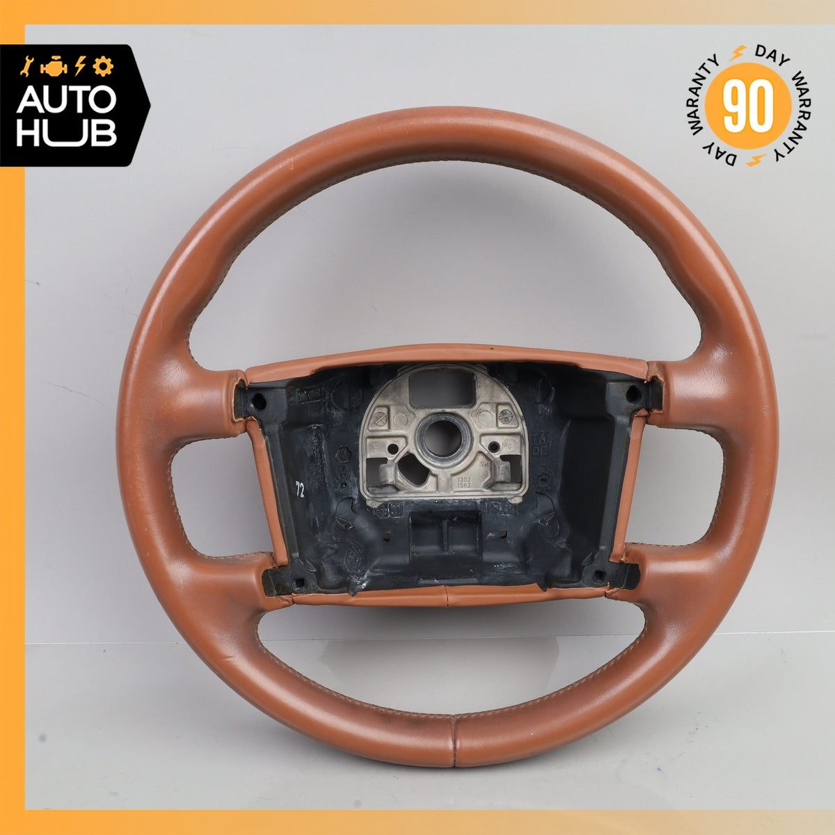 03-10 Bentley Continental GT GTC Flying Spur Driver Steering Wheel Brown OEM 87k - photo 2