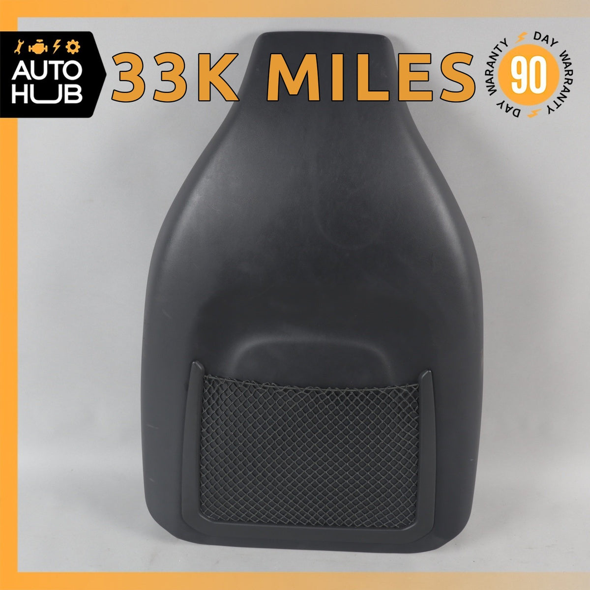 18-24 Audi B9 S5 A5 Front Left or Right Seat Back Cover Panel Trim Black OEM 33k - photo 1