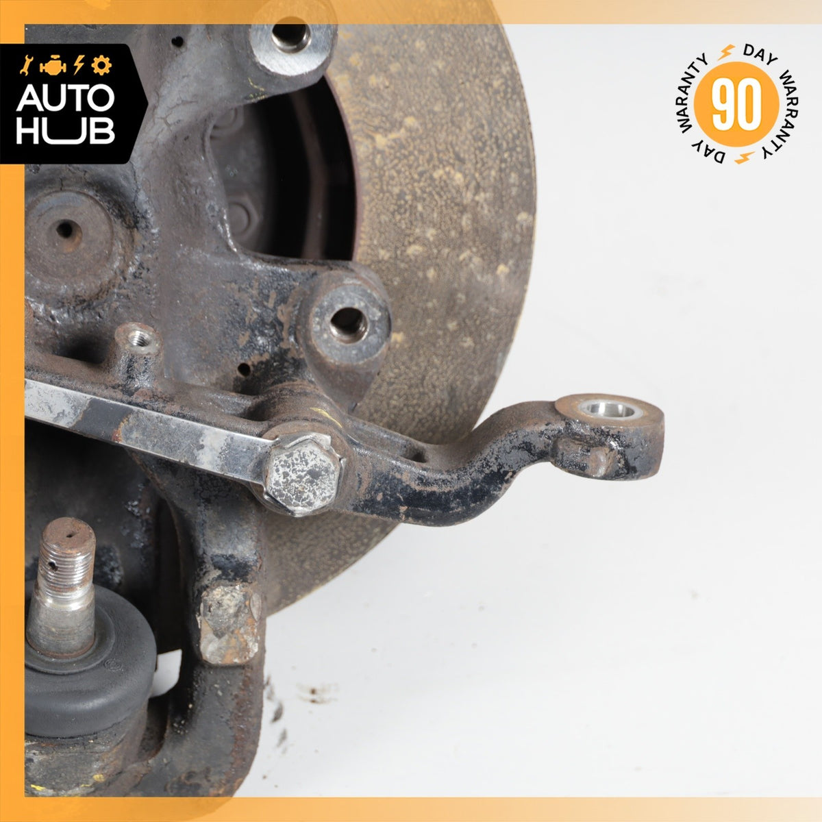 Rolls Royce Silver Spirit Mulsanne Front Left Spindle Knuckle Hub w/ Disc OEM - photo 12