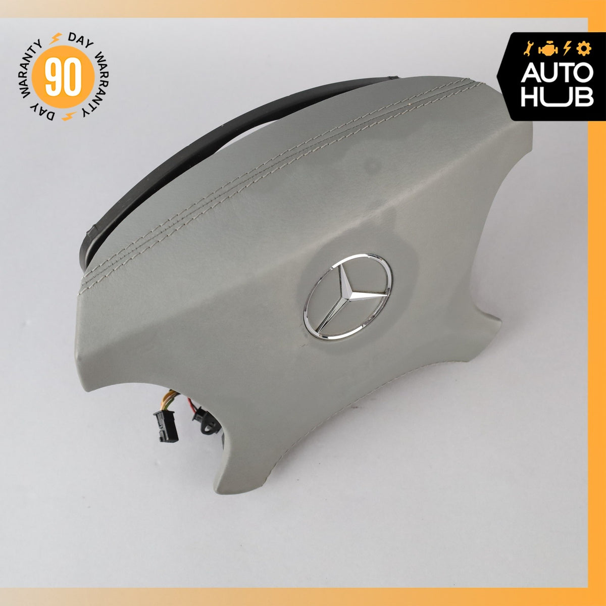 00-06 Mercedes W215 CL500 S500 S55 AMG Steering Wheel Air Bag Airbag Gray OEM - photo 2