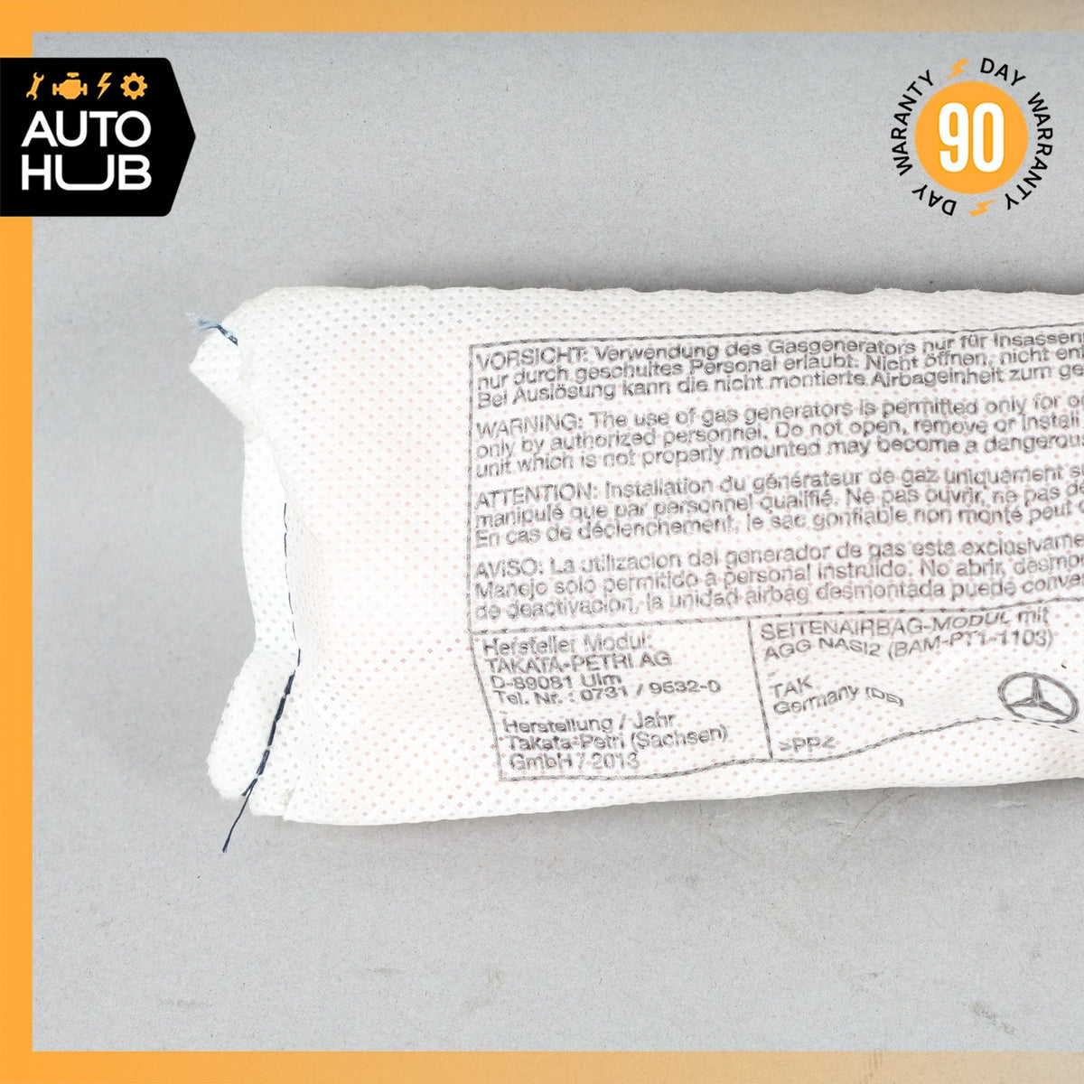 Mercedes W207 E350 C250 E550 Front Right Side Seat Airbag Air Bag OEM - photo 2