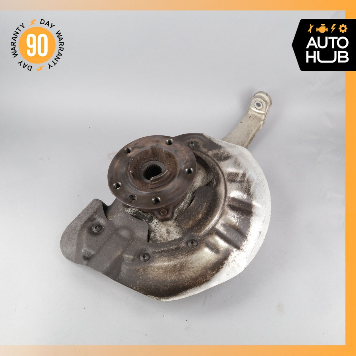 11-18 Porsche Cayenne 958 Hybrid S Front Left Driver Knuckle Spindle OEM - photo 3