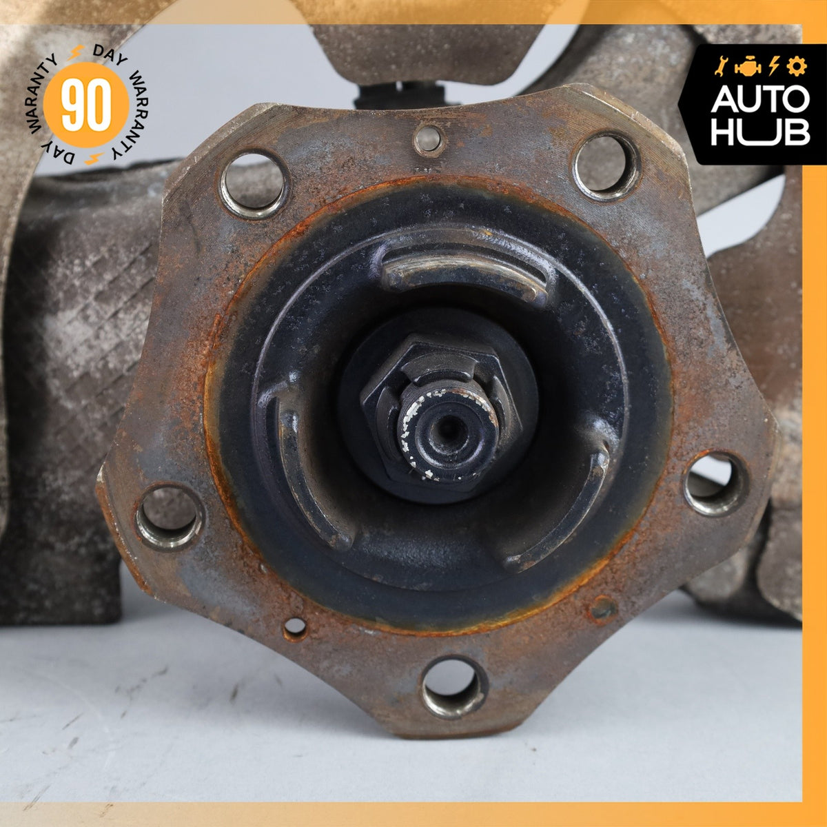10-16 Porsche Panamera 970 Front Left Side Knuckle Spindle Hub 97034115704 OEM - photo 8