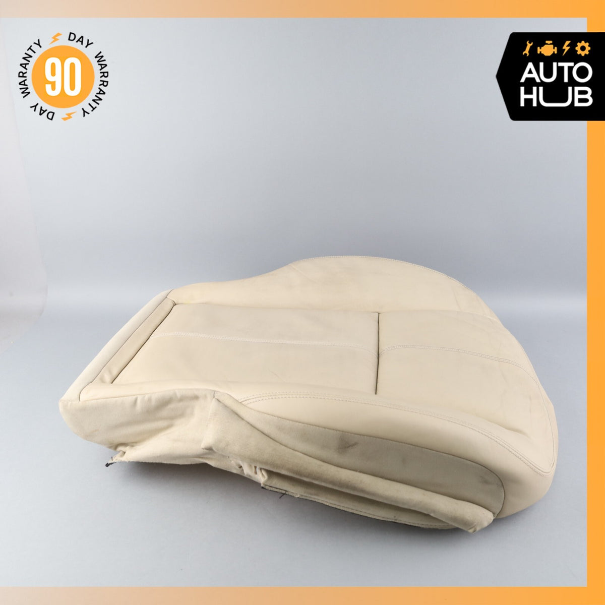 07-09 Mercedes W221 S550 S450 Front Left Side Lower Seat Cushion Nappa OEM - photo 14