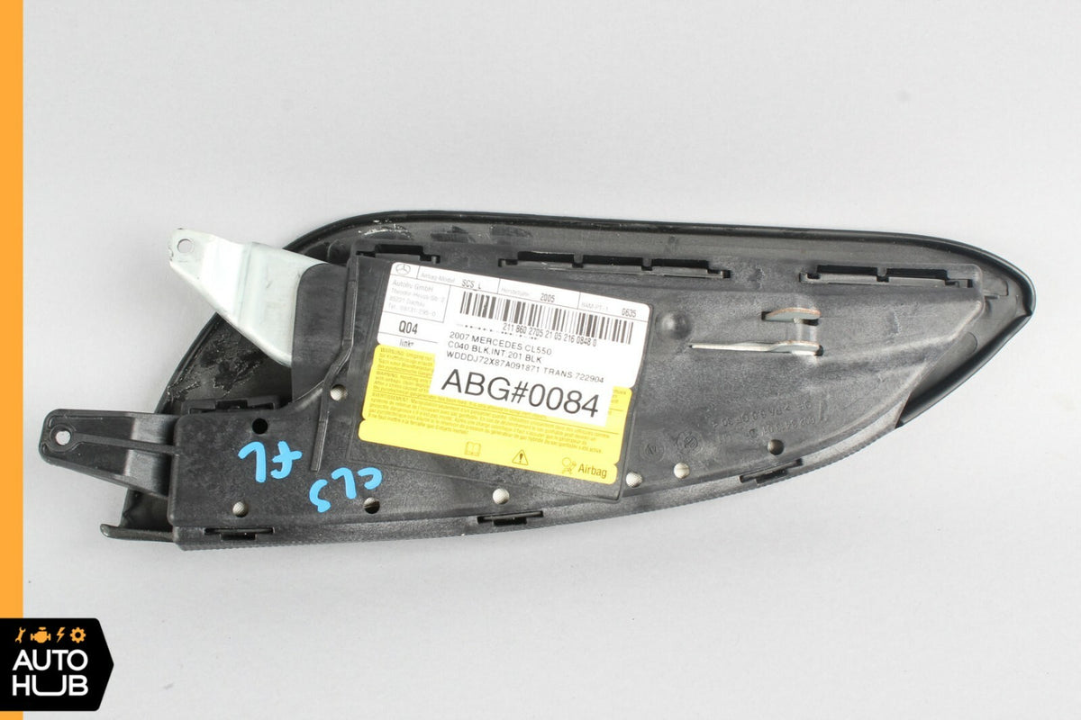 03-11 Mercedes W211 E500 CLS500 Front Left Driver Side Airbag Air Bag Black OEM - photo 5