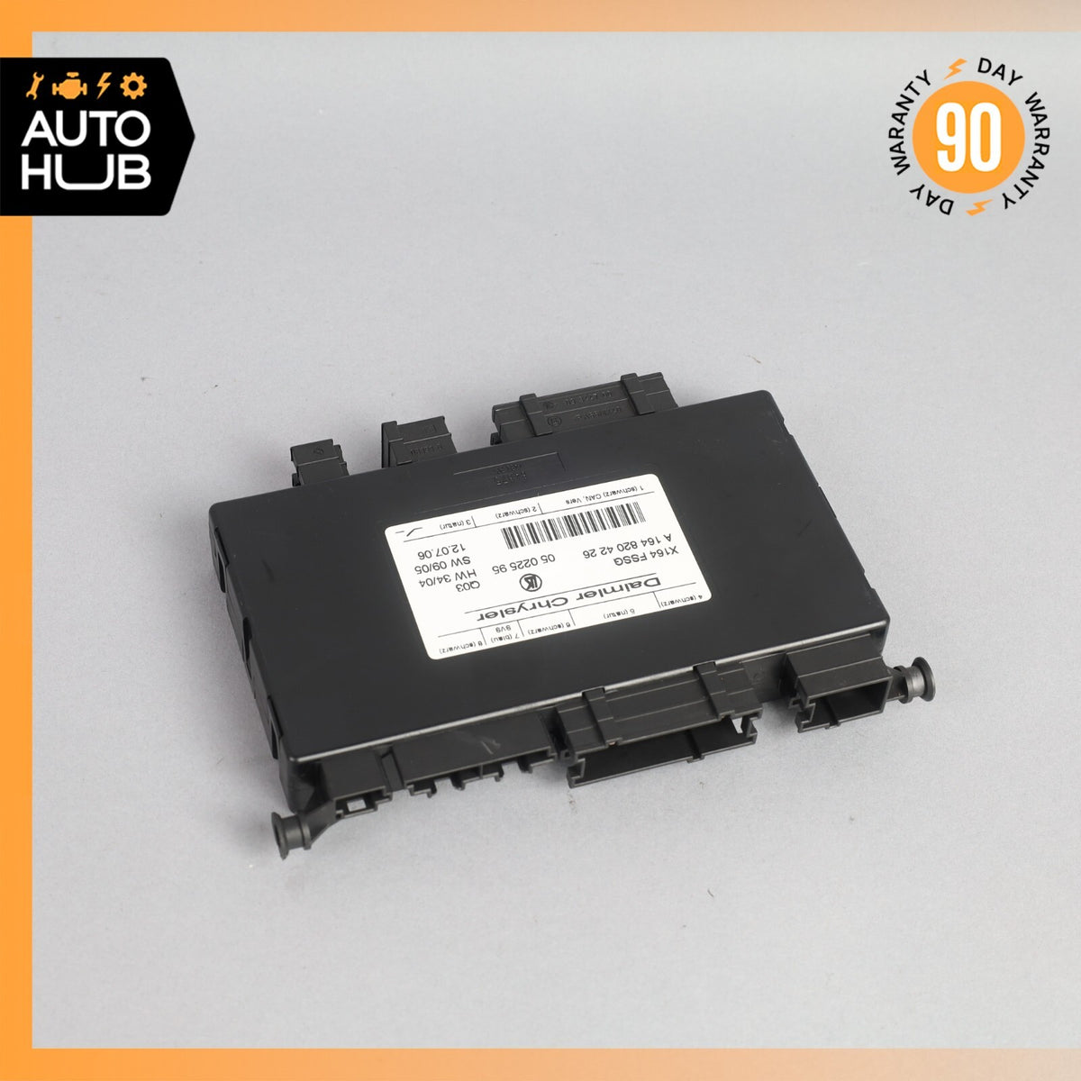 07-12 Mercedes X164 GL450 GL350 Third Seat Row Power Folding Control Module OEM - photo 2