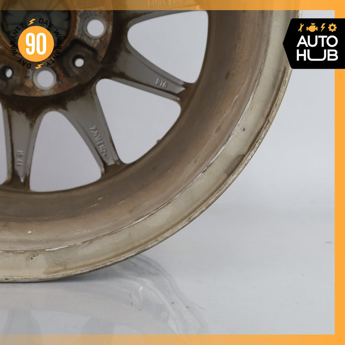 BMW E88 128i 135i 7 x 16 16" Style 360 Wheel Rim Silver 36116795207 OEM - photo 11