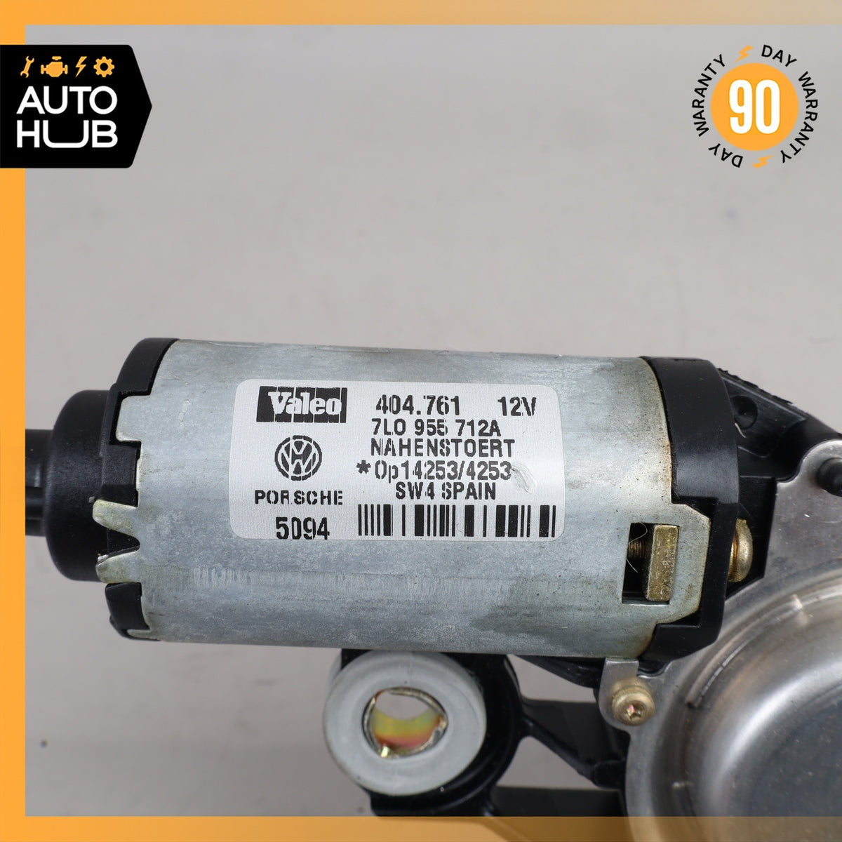 03-10 Porsche Cayenne 955 Rear Windshield Wiper Control Motor 7L0955712B OEM - photo 6