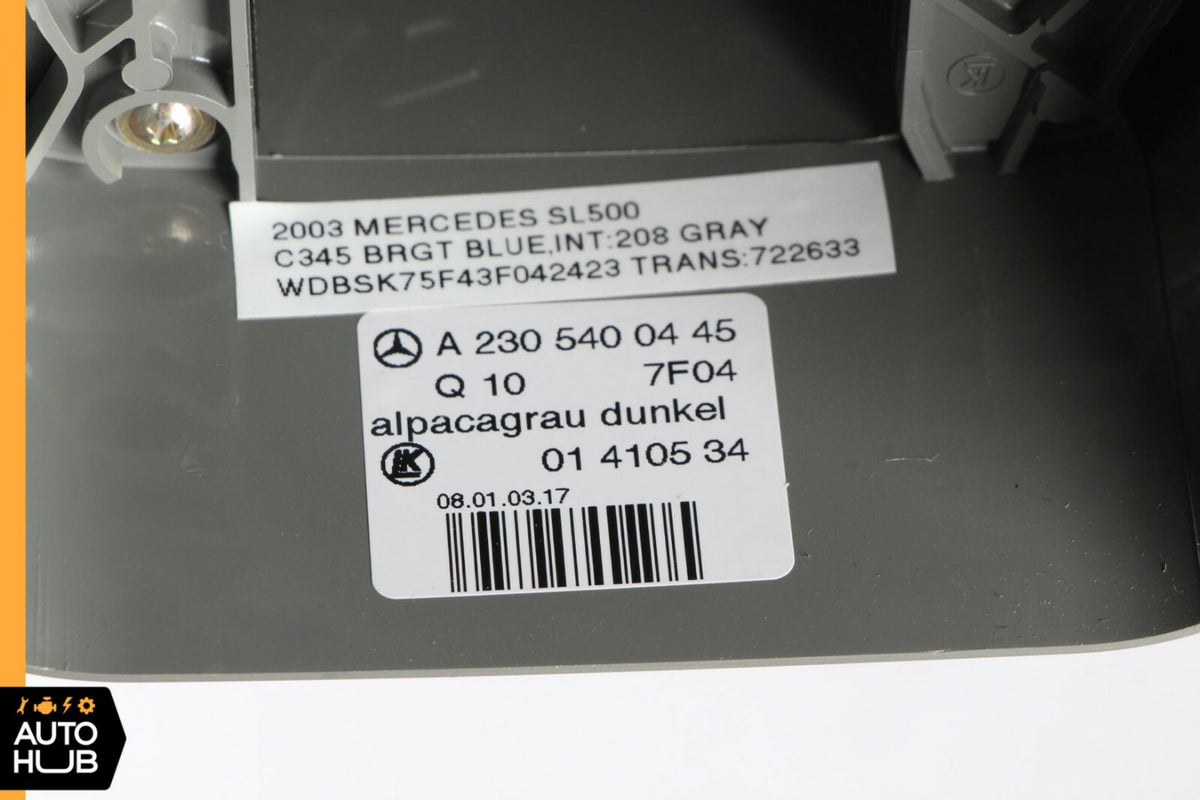 03-06 Mercede R230 SL500 SL600 Steering Column Switch Clockspring Shroud OEM - photo 10