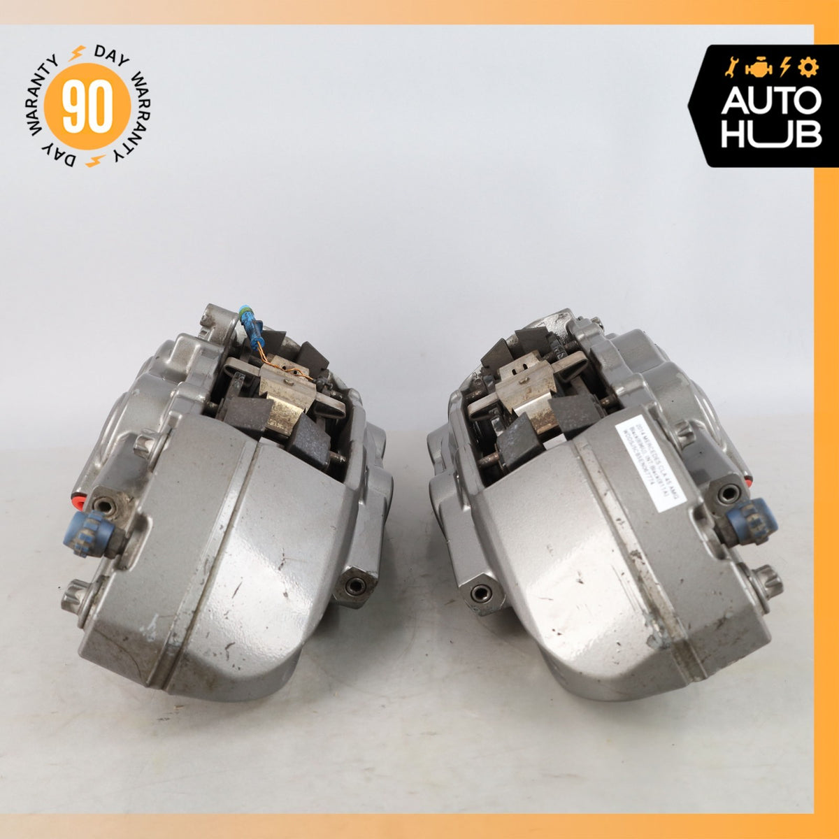 14-19 Mercedes W117 CLA45 GLA45 AMG Front Left & Right Brake Calipers Set OEM - photo 15