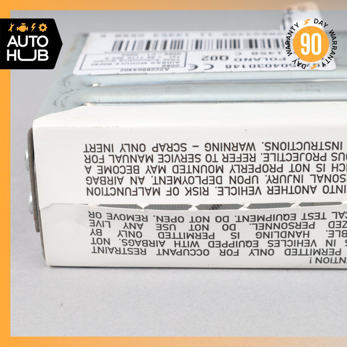 14-17 Mercedes W222 S550 S600 S550e Quarter Airbag Air Bag Rear Right Side OEM - photo 9