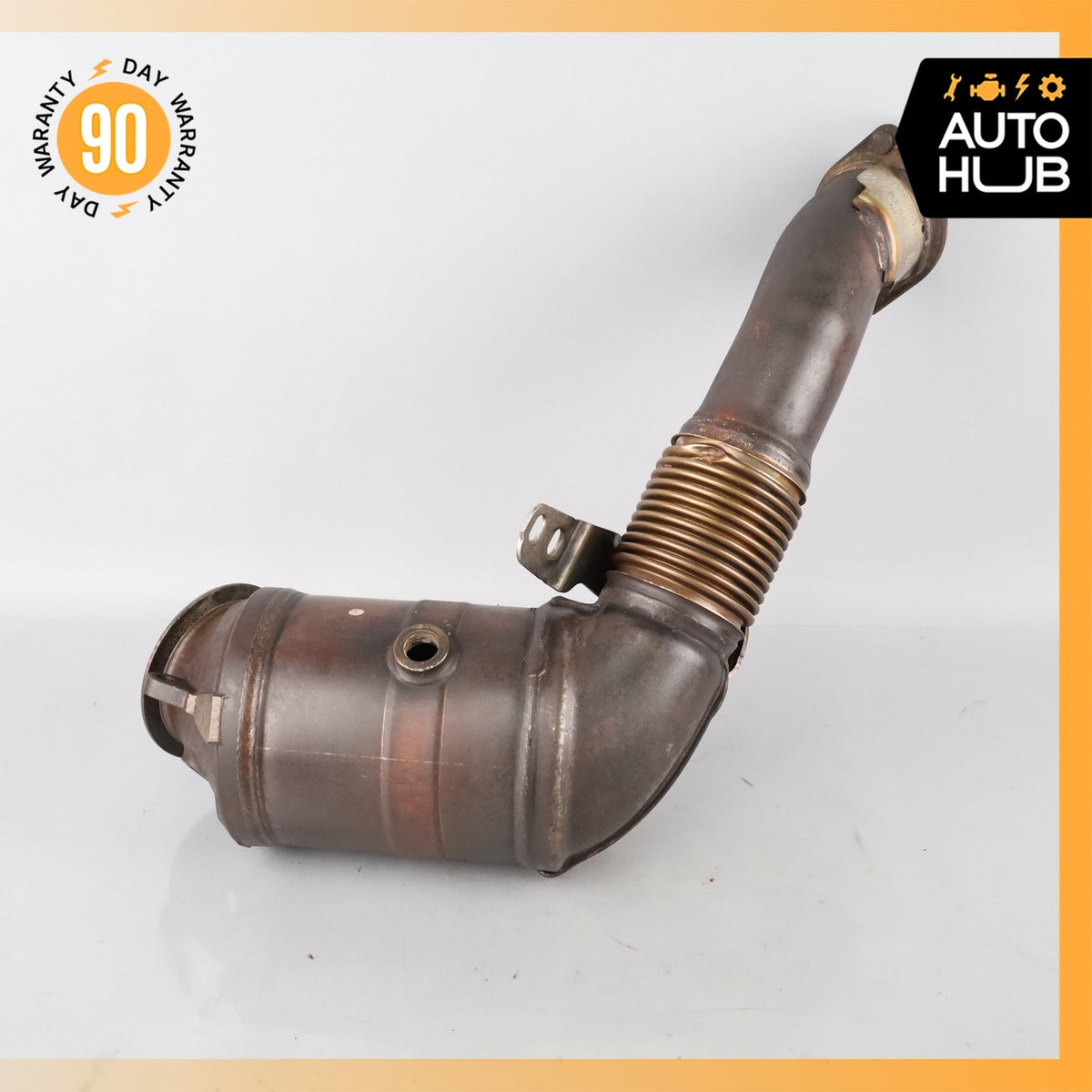 11-15 BMW E70 X5 750i 4.4L V8 Exhaust Downpipe Right & Left Set 18327645232 OEM - photo 9