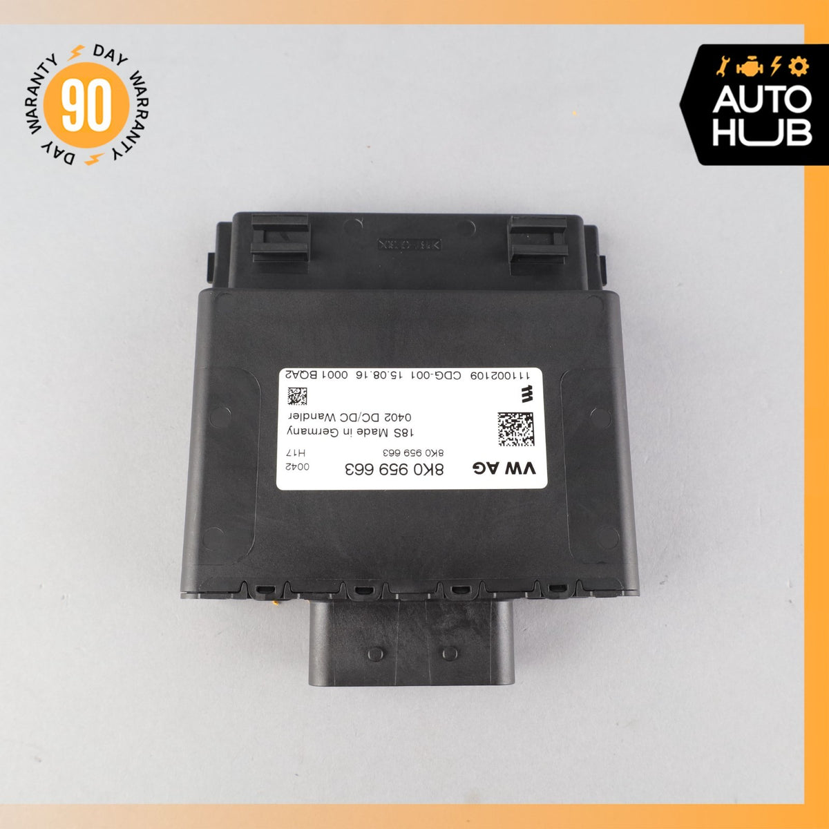 Porsche Macan Turbo 95B Voltage Stabilizer Control Module ECU 8K0959663 OEM - photo 6