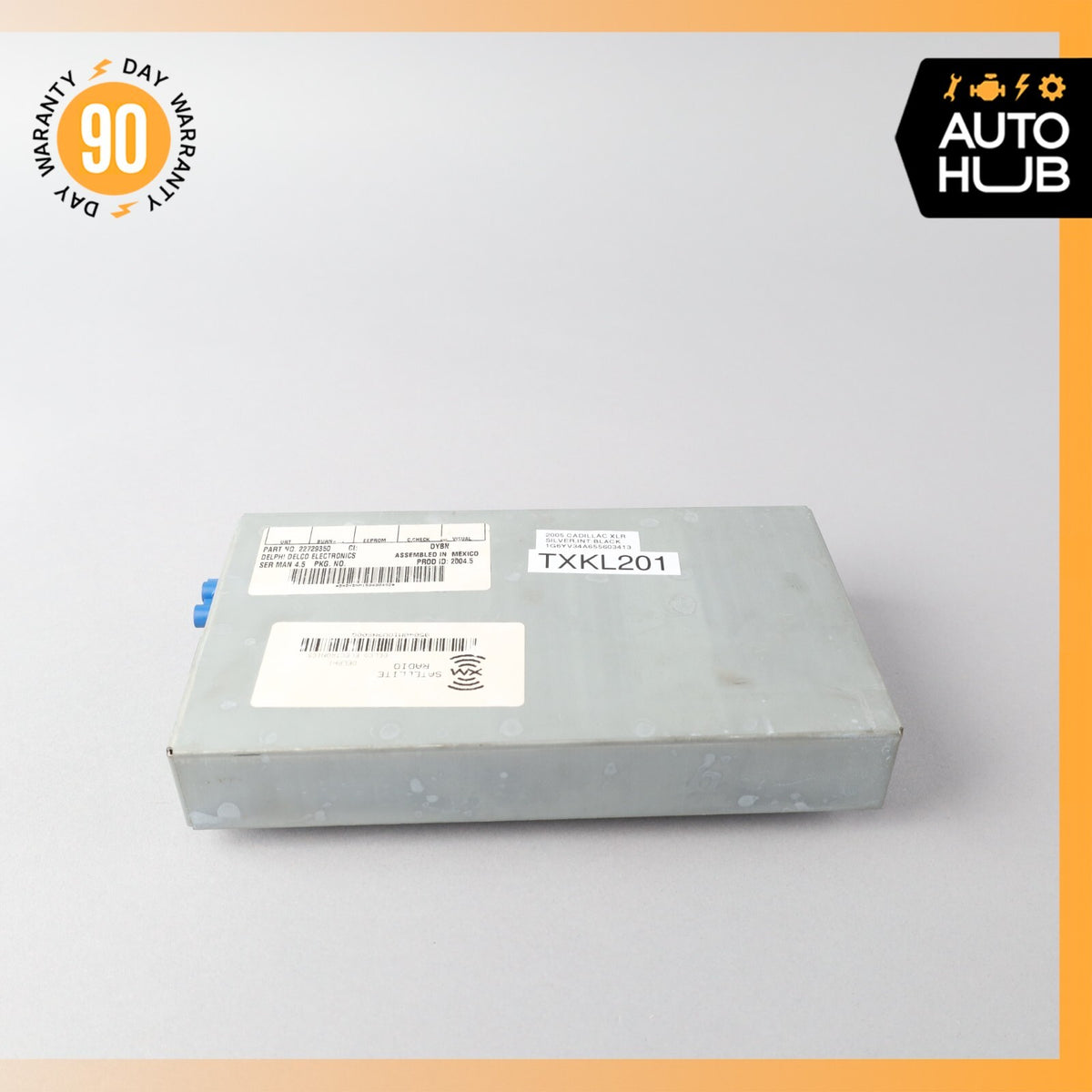 04-09 Cadillac XLR / Corvette  Sirius Satellite Radio Receiver 22729350 OEM - photo 2