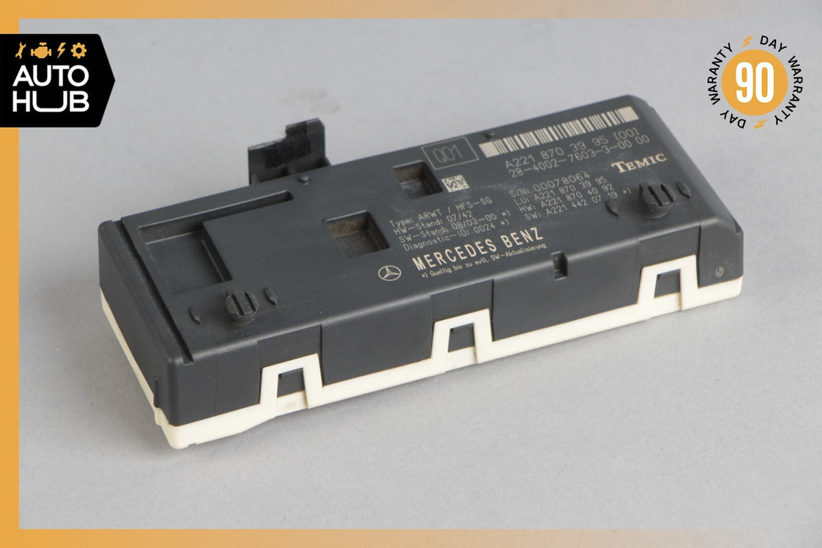 07-14 Mercedes W221 S550 S400 CL550 Trunk Release Remote Open Close Module OEM - photo 8