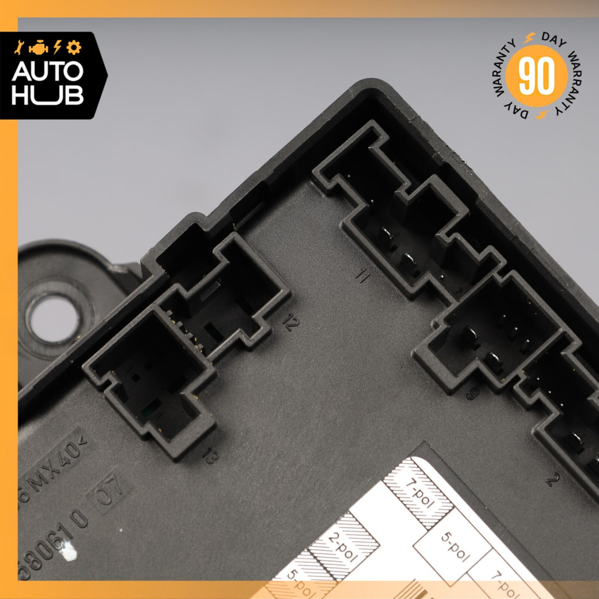 07-13 Mercedes W221 S600 S400 Rear Right or Left Side Door Control Module OEM - photo 5