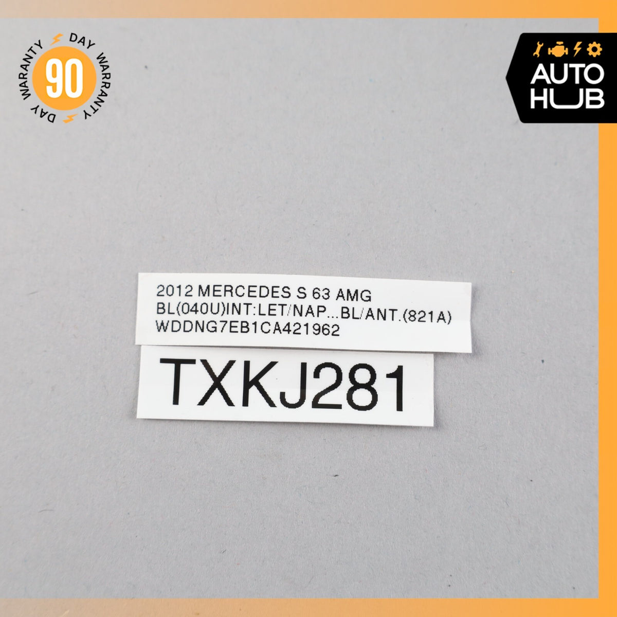 07-14 Mercedes W221 S63 AMG CL550 Left Side Dashboard AC A/C Air Vent Black OEM - photo 13