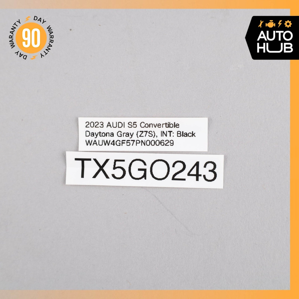 Audi B9 S5 Convertible Front Upper Windshield Cover Panel Molding 8W7853829A OEM - photo 14