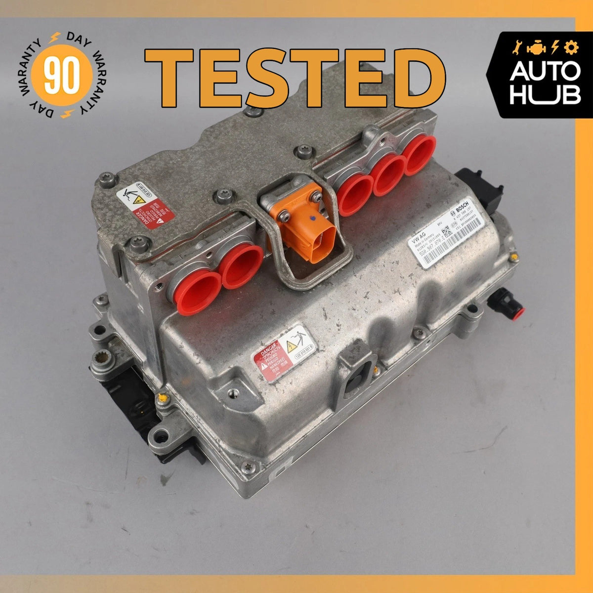 16-18 Audi 8V A3 E-Tron Battery Power Voltage Inverter Converter OEM - photo 1