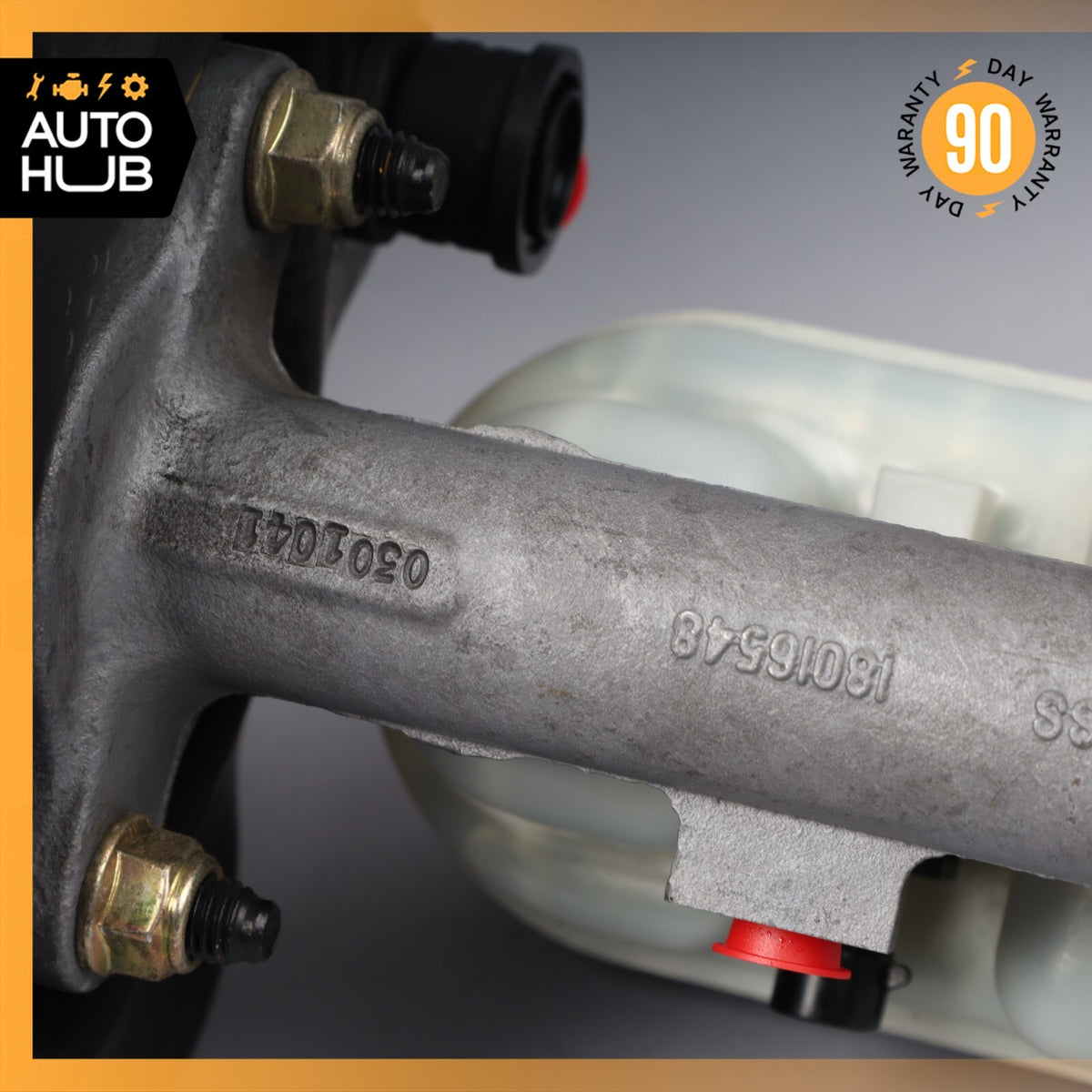 04-08 Cadillac XLR Master Cylinder Power Brake Booster 18016548 OEM 81k - photo 7