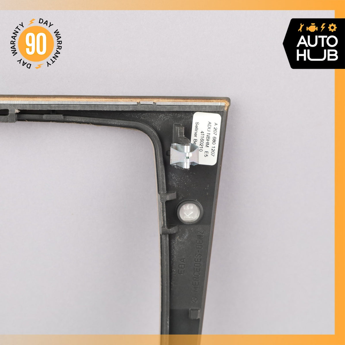 08-15 Mercedes W207 E550 E350 Center Console Shift Shifter Bezel Trim OEM - photo 9