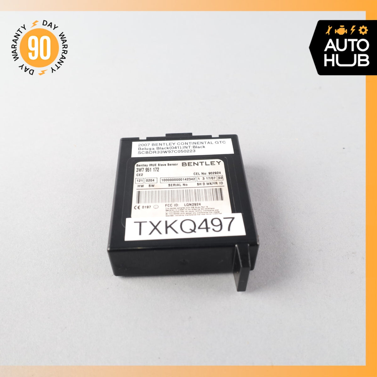 07-18 Bentley Continental GTC Anti Theft Alarm Movement Module OEM 62k - photo 3