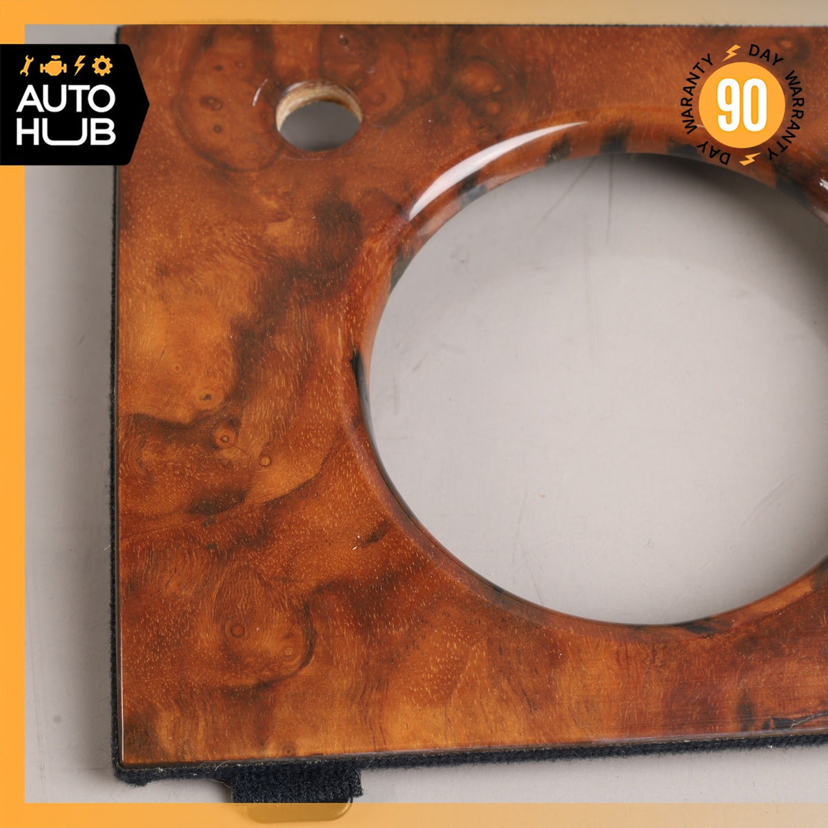 99-04 Bentley Arnage Dashboard Right Side Air Vent Trim Panel Wood OEM 50k - photo 4