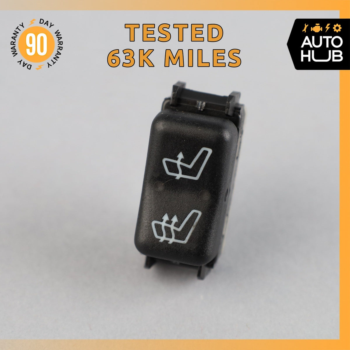 92-99 Mercedes W140 CL600 S500 S600 Seat Heating Switch OEM 63k - photo 1