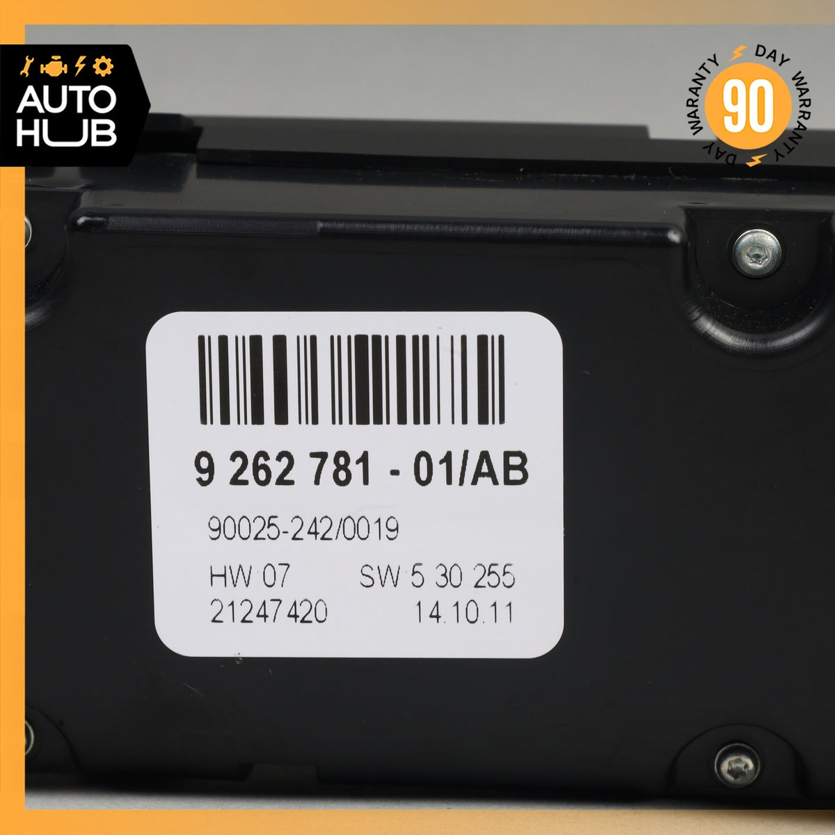07-13 BMW E70 X5 Dashboard A/C Climate Control Switch Panel OEM - photo 8