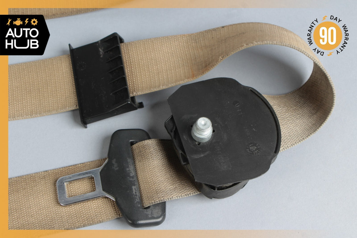 06-09 Mercedes W219 CLS55 E63 AMG Front Left Driver Side Seat Belt Beige OEM - photo 5