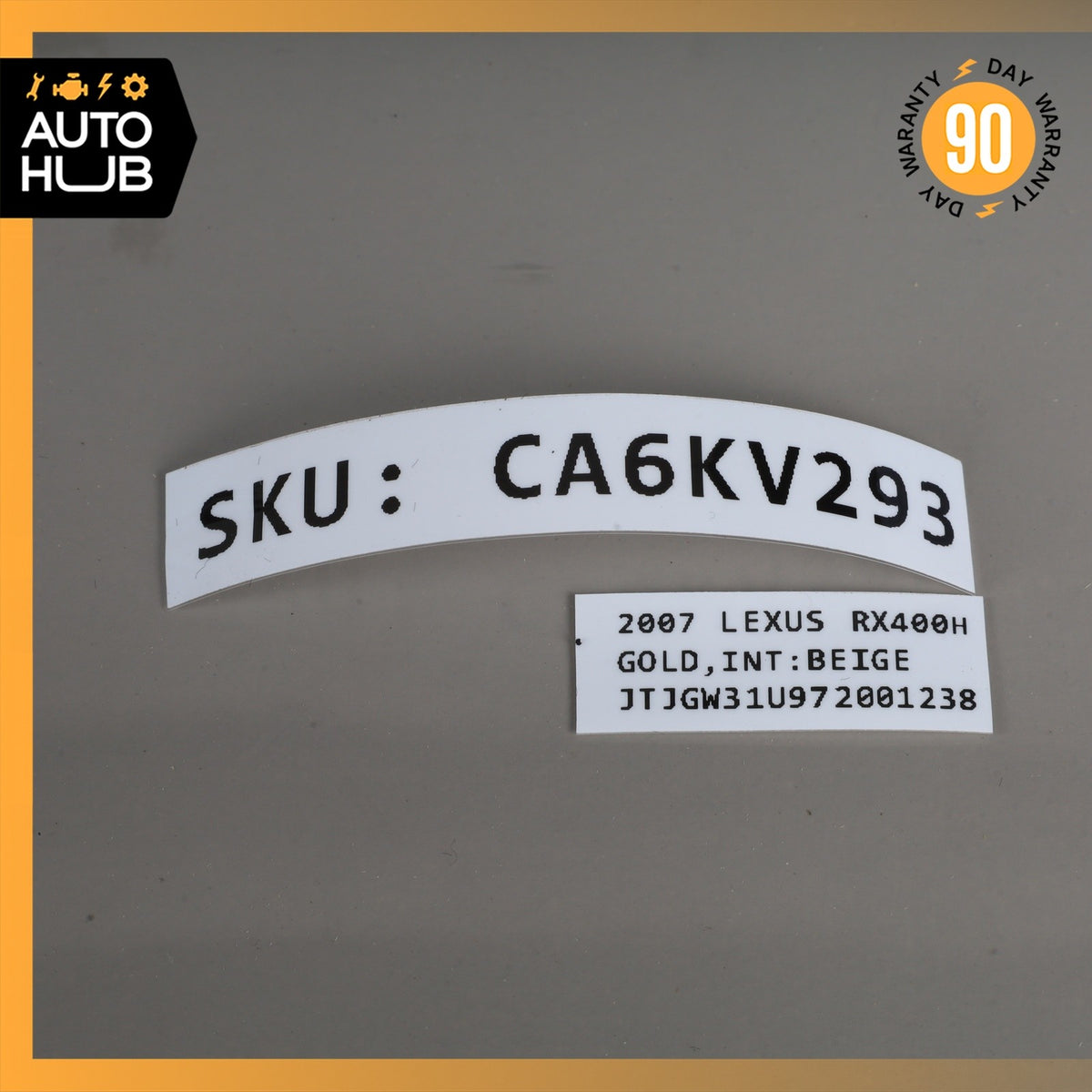 07-09 Lexus XU30 RX400H RX350 Rear Left Driver Side Exterior Door Handle OEM - photo 10