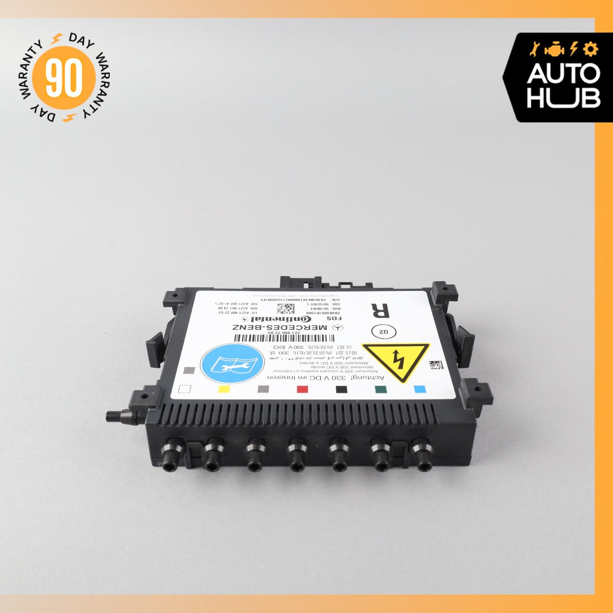 10-13 Mercedes W221 S63 S550 Front Right Seat Dynamic Lumbar Control Module OEM - photo 5