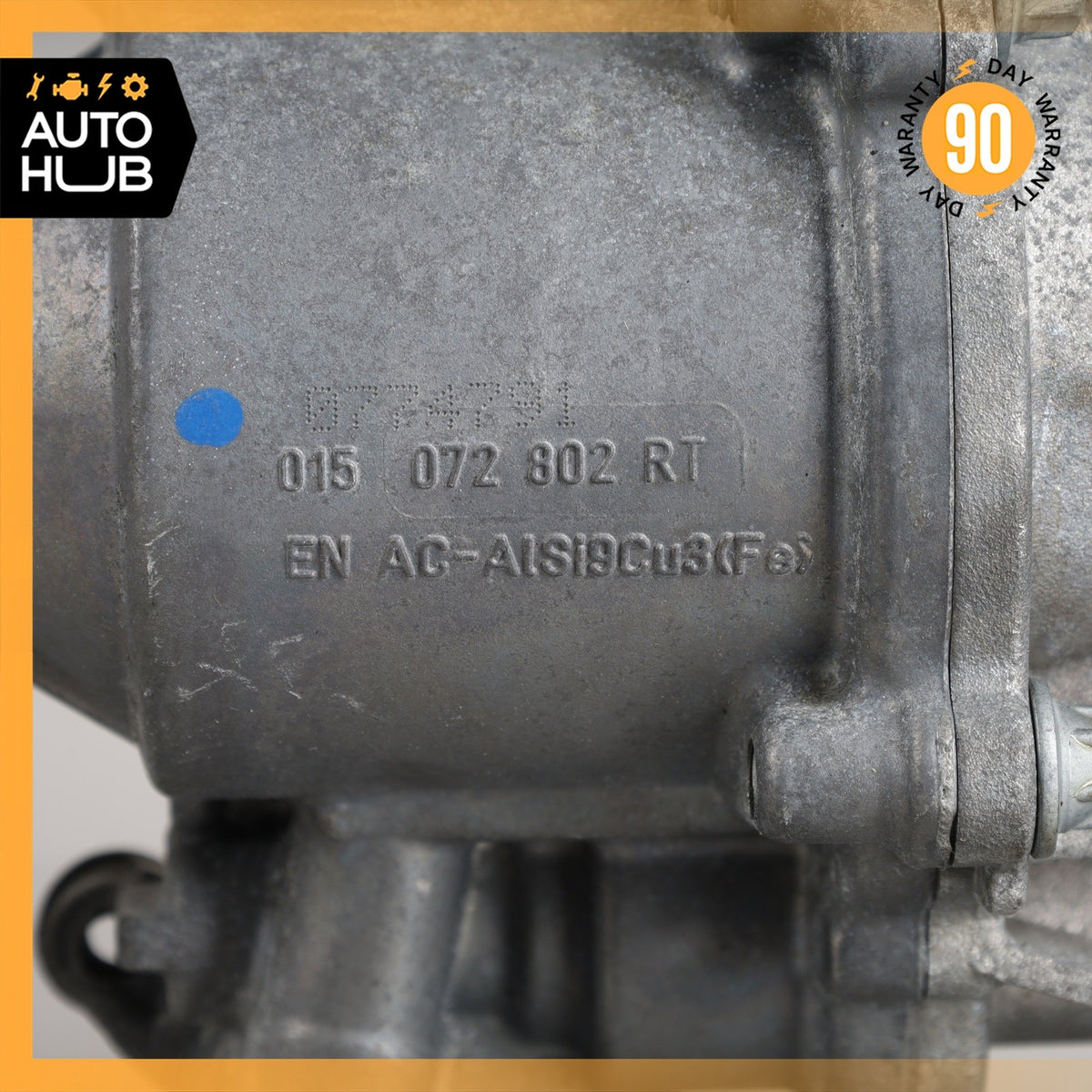 16-23 Mercedes W205 C300 GLC300 M274 Engine Water Coolant Pump OEM 70k - photo 6