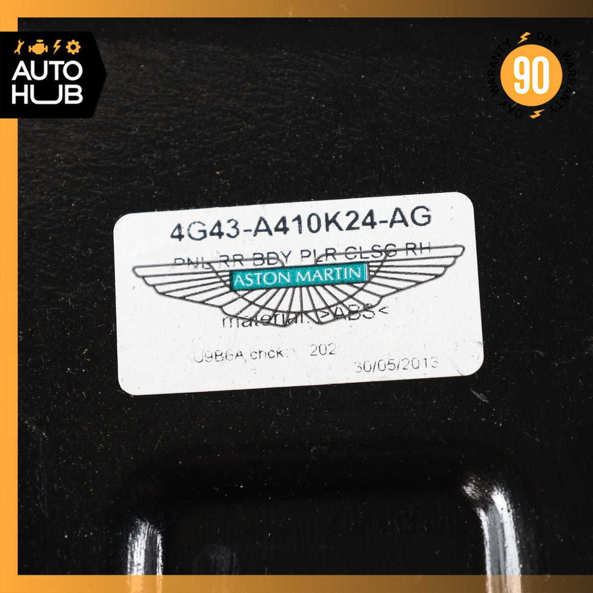 Aston Martin DB9 Rear Right Side Pillar Cover Panel 4G43A410K24AG OEM - photo 12
