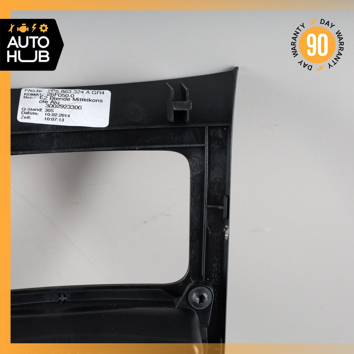 Porsche Cayenne 958 Center Console Shifter Ashtray Trim Bezel 7P5863324A OEM - photo 14