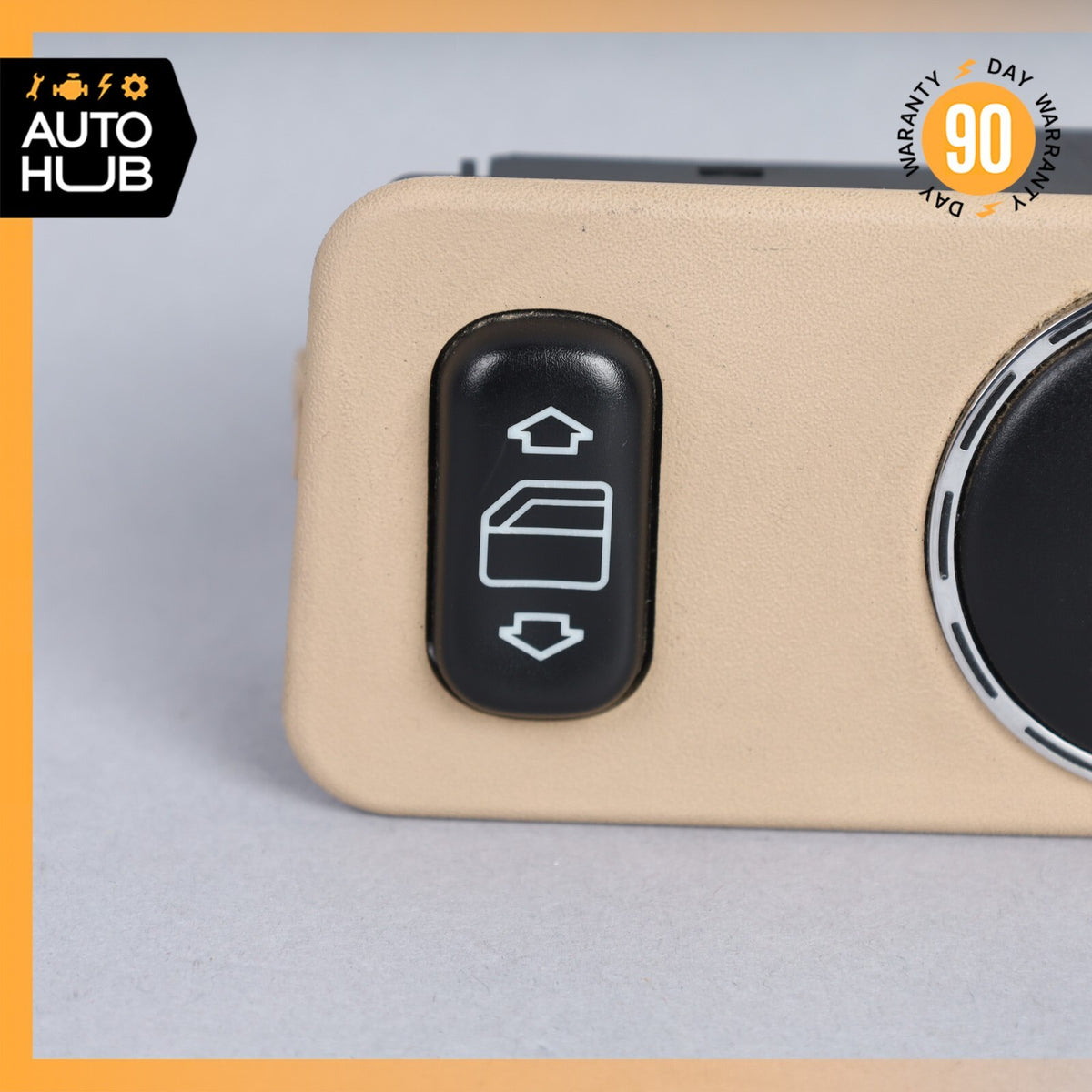02-05 Mercedes W163 ML320 ML500 Rear Window Switch w/Climate 1638200326 OEM - photo 2