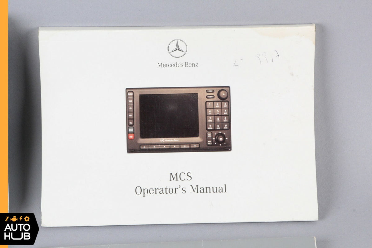 2000 Mercedes-Benz W163 ML55 Operator's Owener's Manual OEM - photo 3