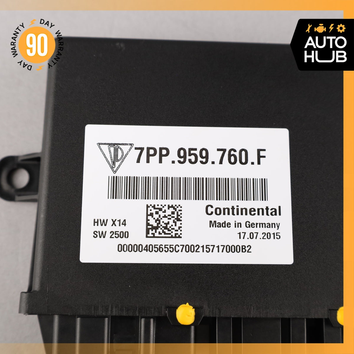 Porsche Cayenne 958 Front Left or Right Seat Control Module Unit 7PP959760F OEM - photo 8