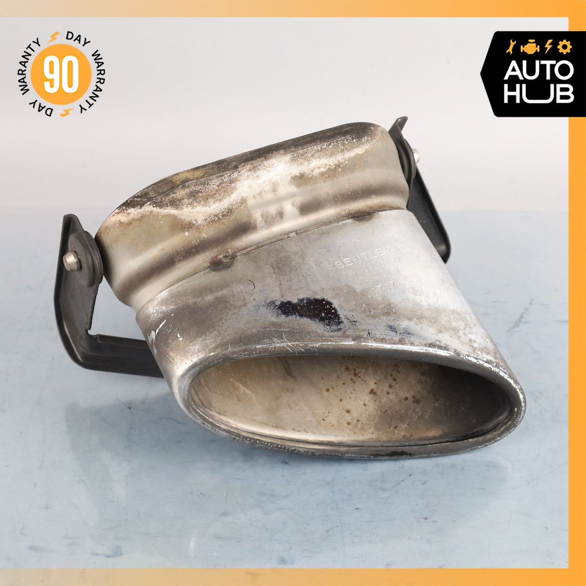 Bentley Continental GTC GT Exhaust Muffler Tips Left and Right Set OEM 43k - photo 4
