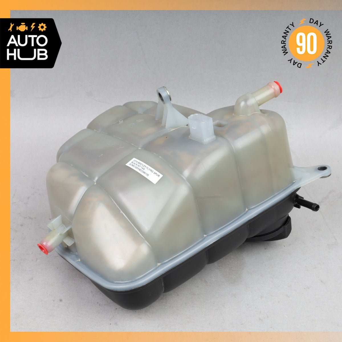 03-18 Bentley Flying Spur Coolant Reservoir Overflow Expansion Tank OEM - photo 5