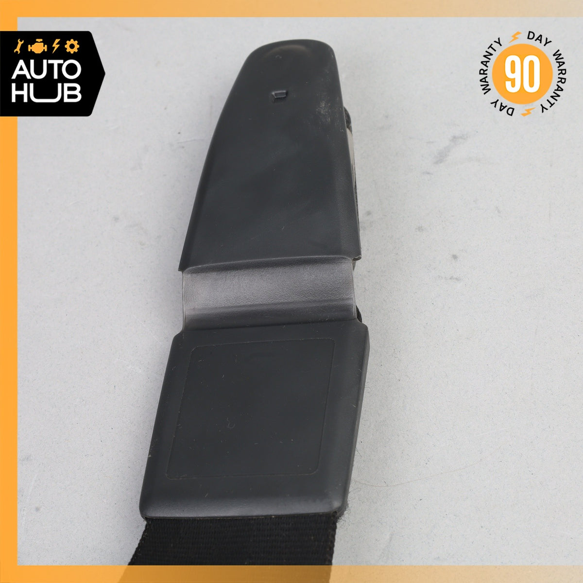11-18 Porsche Cayenne 958 Front Left Driver Side Seat Belt Black OEM - photo 2