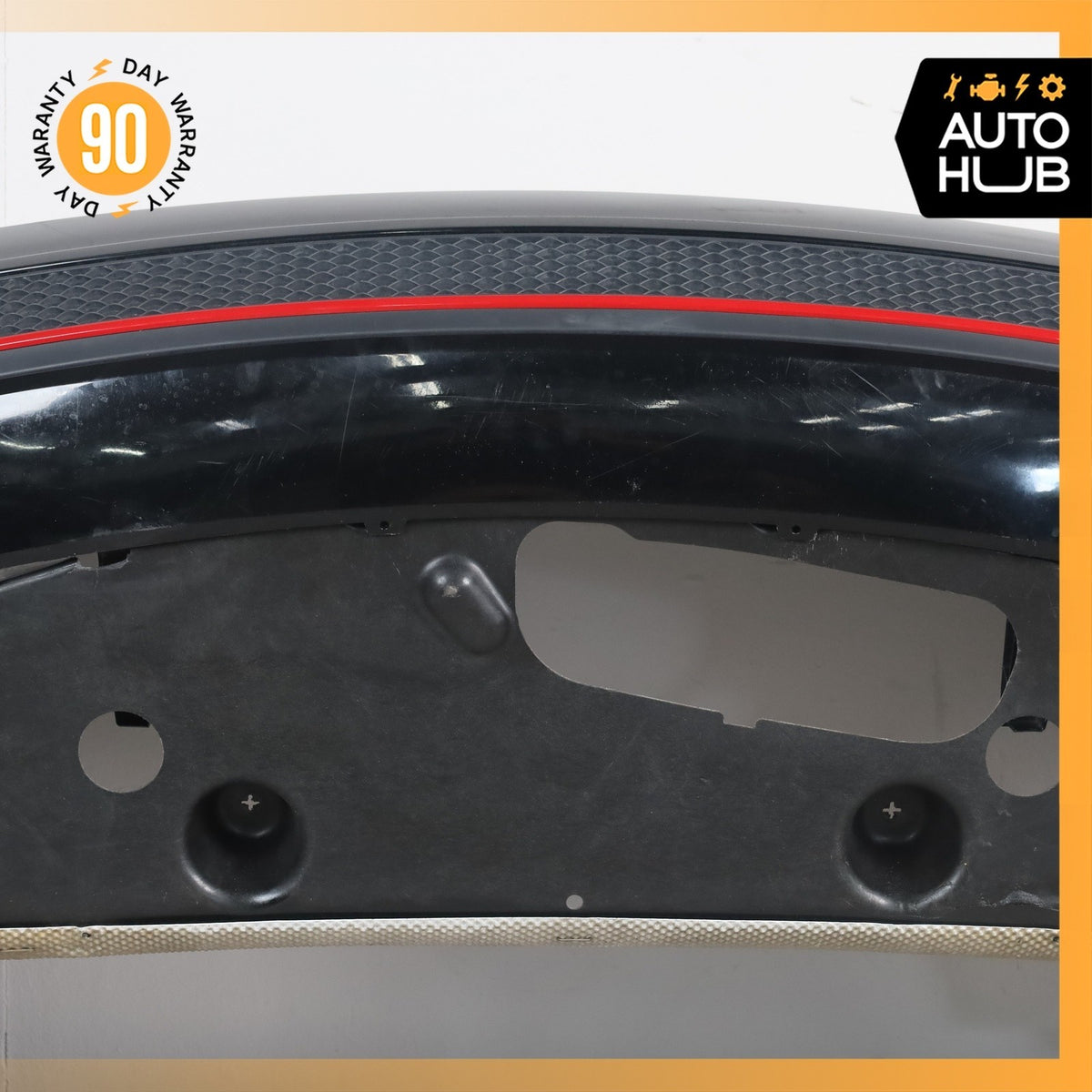 14-16 Mercedes W117 CLA250 AMG Sport Rear Bumper Cover Assembly Black OEM - photo 17