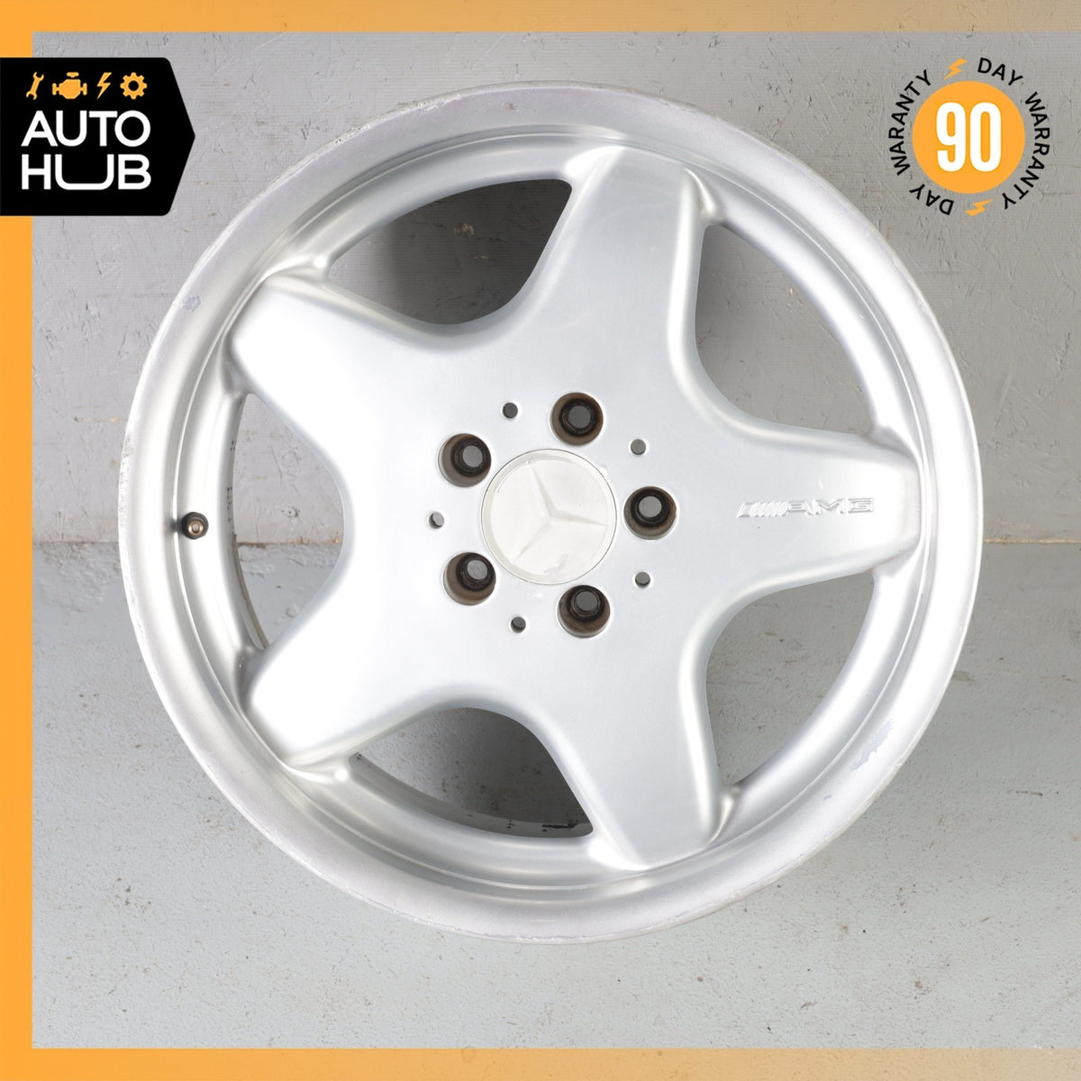 Mercedes R170 SLK320 SLK230 8.5 x 17 17" Rear Wheel Rim HWA1704010202 OEM - photo 1
